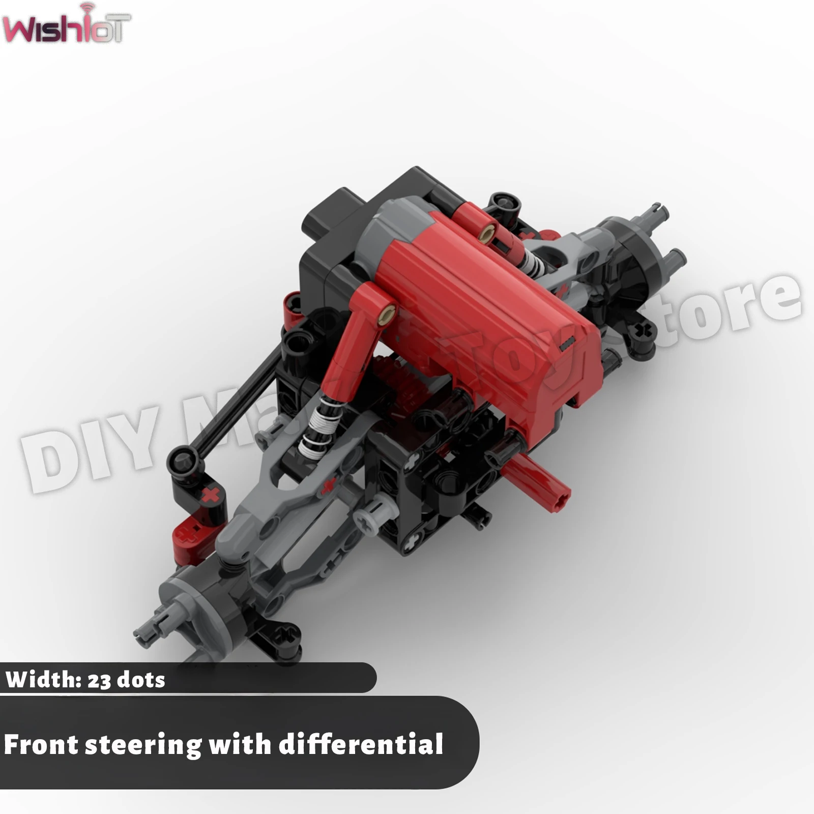 

MOC 4WD переднее рулевое управление автомобиля с технологией 4-го дифференциала, амортизатор передней оси автомобиля, подвеска, детали шасси, игрушки «сделай сам»