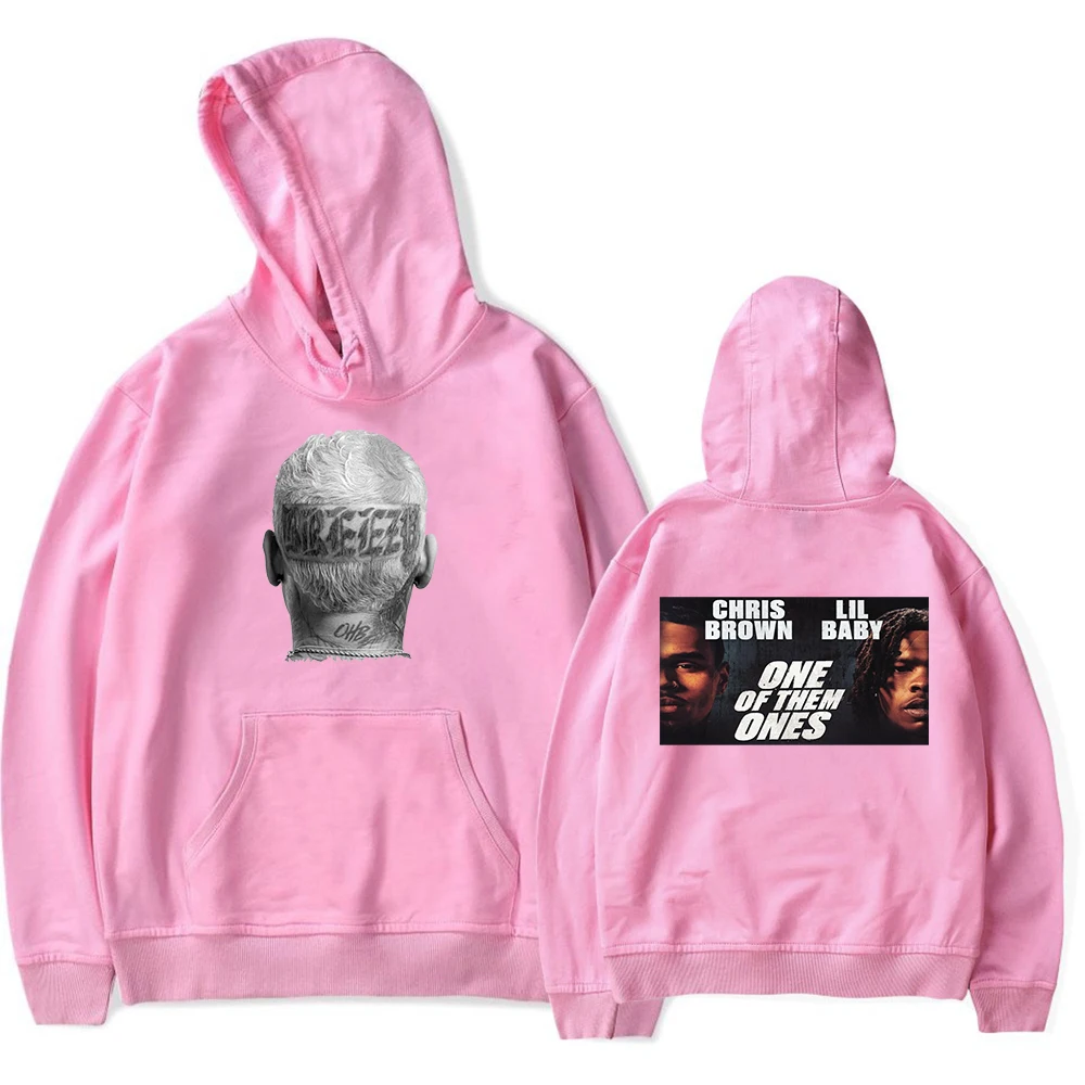 Толстовка с капюшоном «один из них Крис Браун и лил», новый альбом Breezy Merch