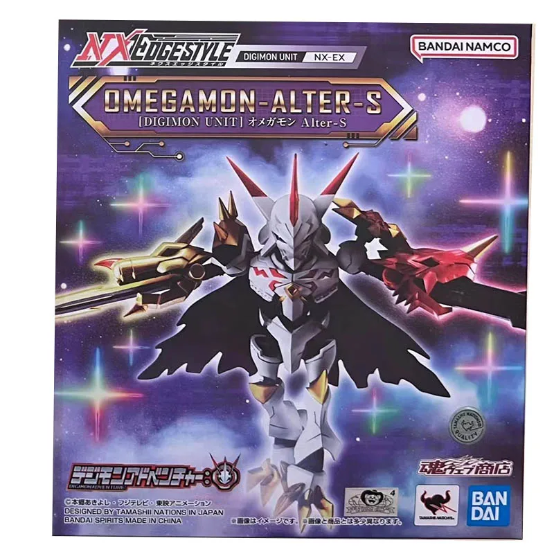 In Stock Bandai Genuine  NXEDGE STYLE Digimon Adventure Omegamon Collection Anime Model Toy Doll Decorations Children's Gifts