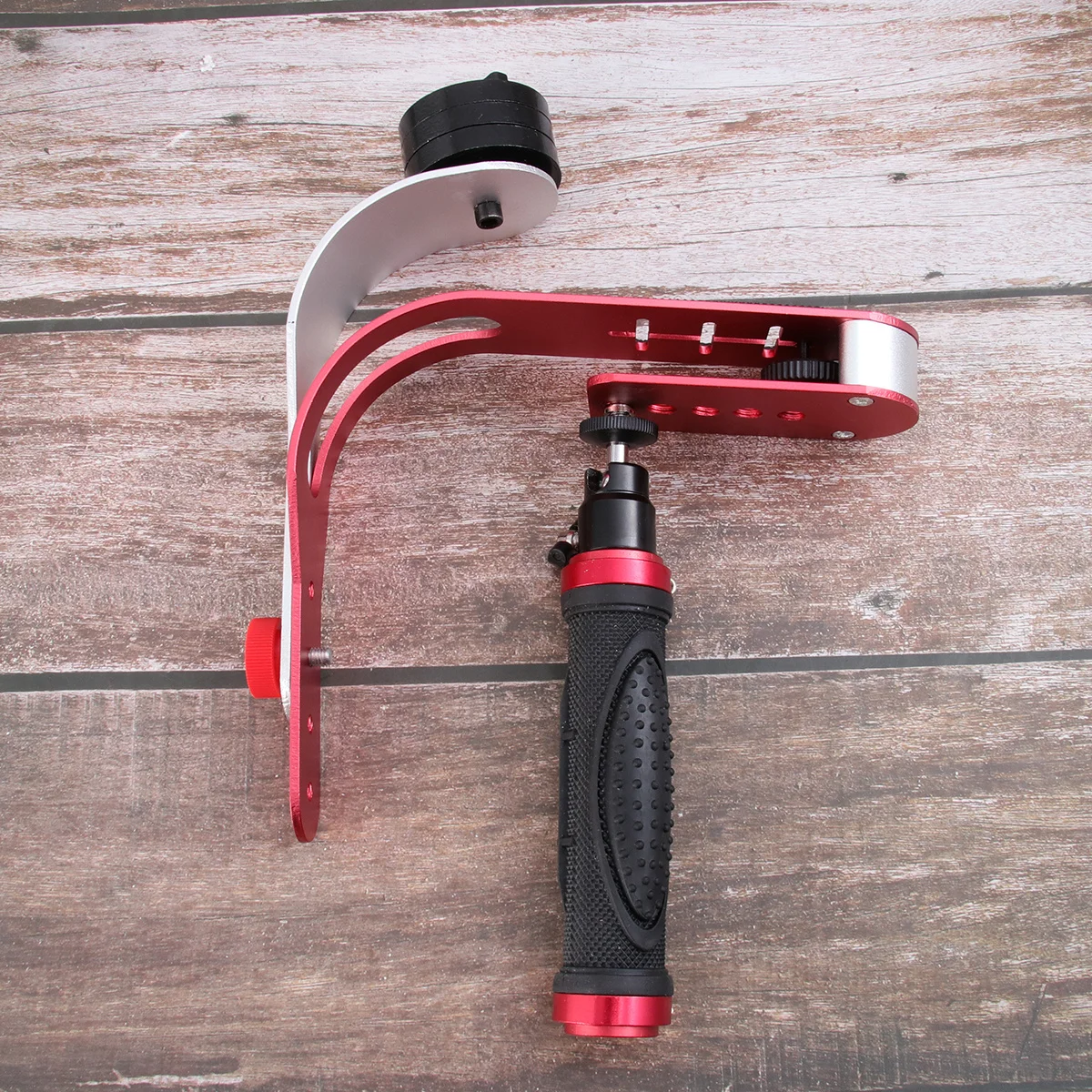 

1pc Red Bow-Type Photography Smooth Video Shooting Handheld Camera Stabilizer For Travel Selfie Low Angle Imaging Stabilizer