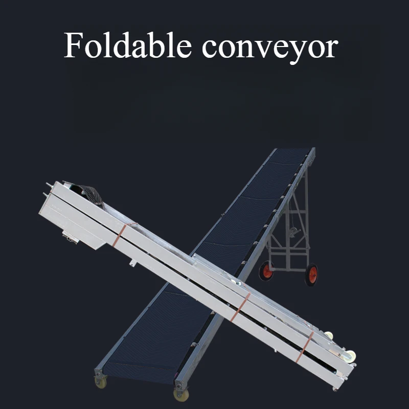 

Small Folding Elevator Conveyor Belt Loading and Unloading Non-slip Belt Conveyor Belt