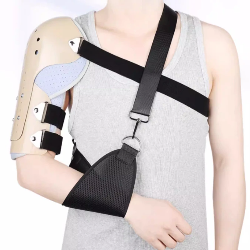 Adjustable Shoulder Joint Humerus Fracture Fixator Braces Upper Arm Broken Shoulder Injury Rehabilitation Care Support Splint