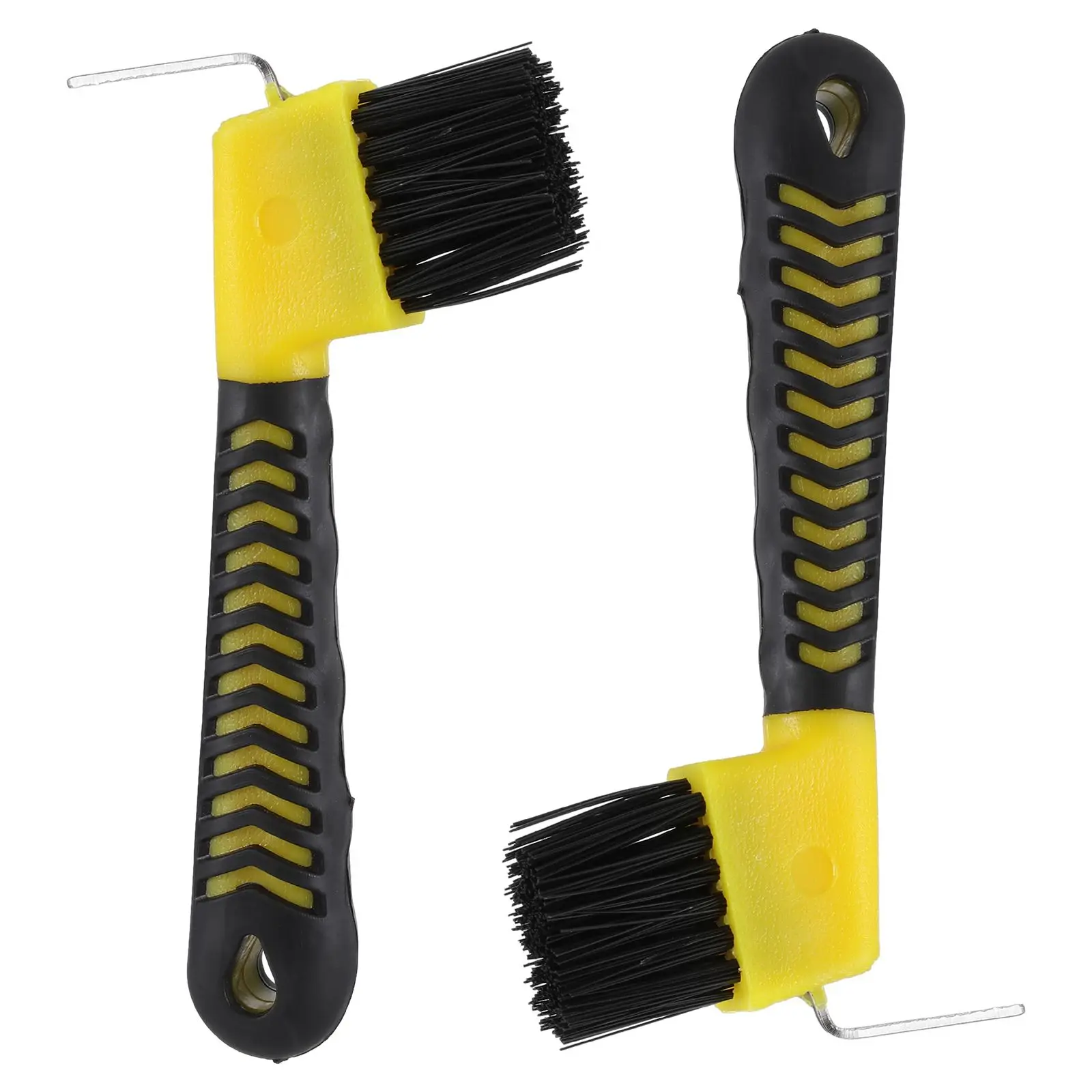 2 PCS Horseshoe Cleaning Brush Hoof Picks for Care Brushes with Grooming Tool Pp Tools