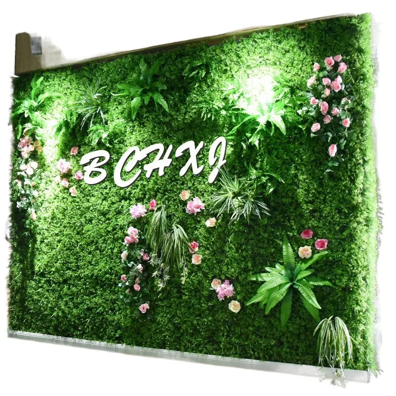 Plant Decoration Plant Wall Green Plant Wall Flat Wall Decoration Flower Green  Decoration