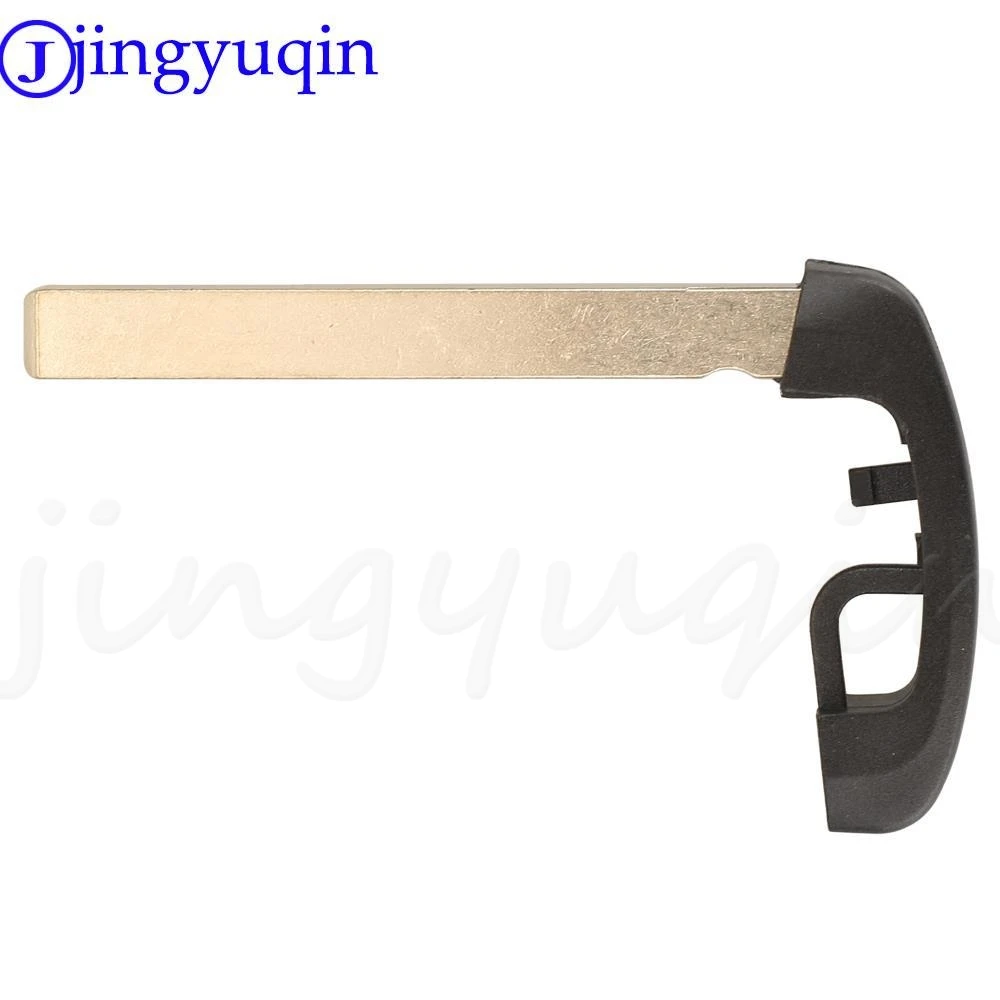 Jingyuqin 10pcs Replacement Smart Emergency Insert Key Blade For BMW 1 3 5 Series F10 F20 F30 F40