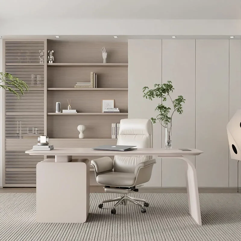 

Study Office Computer Desks Gaming White Executive Storage Writing Corner Desk Vanity Lap Mesa Para Computador Office Furniture