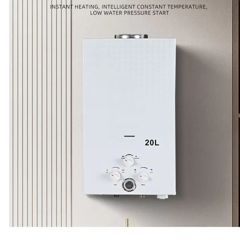For 8/10/12/16/18/20L LPG/LNG Gas Water Heater Domestic Instant Tankless Propane Tankless Gas Water Heater