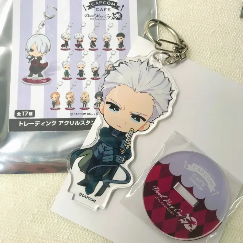 Devil May Cry Plate Desk Decor Capcom Cafe Standing DMC 20th