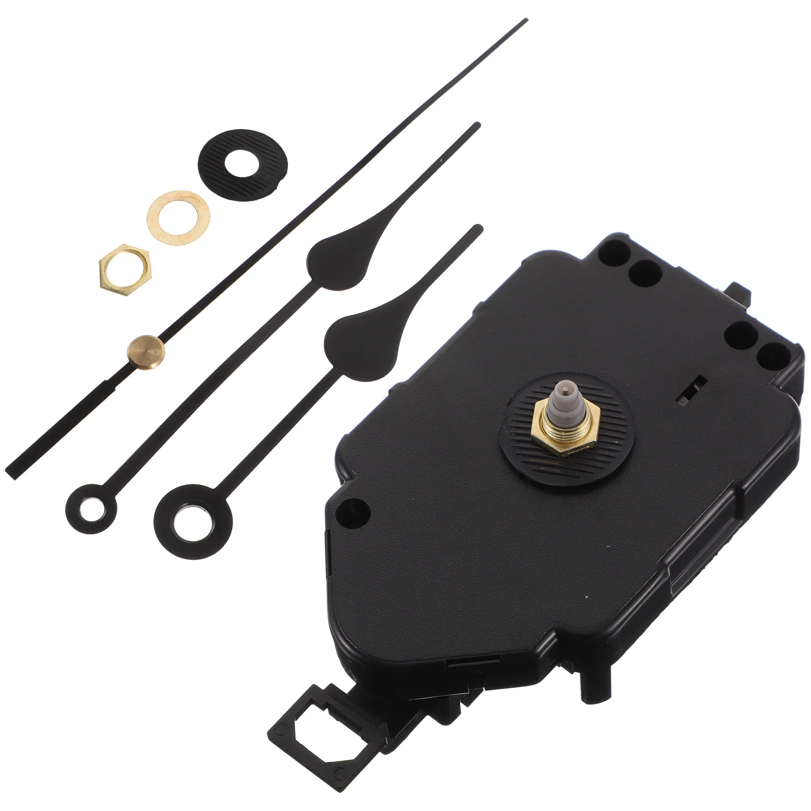 

1Set Quartz Clock Movement Replacement Kit with Long Shaft Operated Mechanism for DIY Wall Clock Repair Quiet Accurate