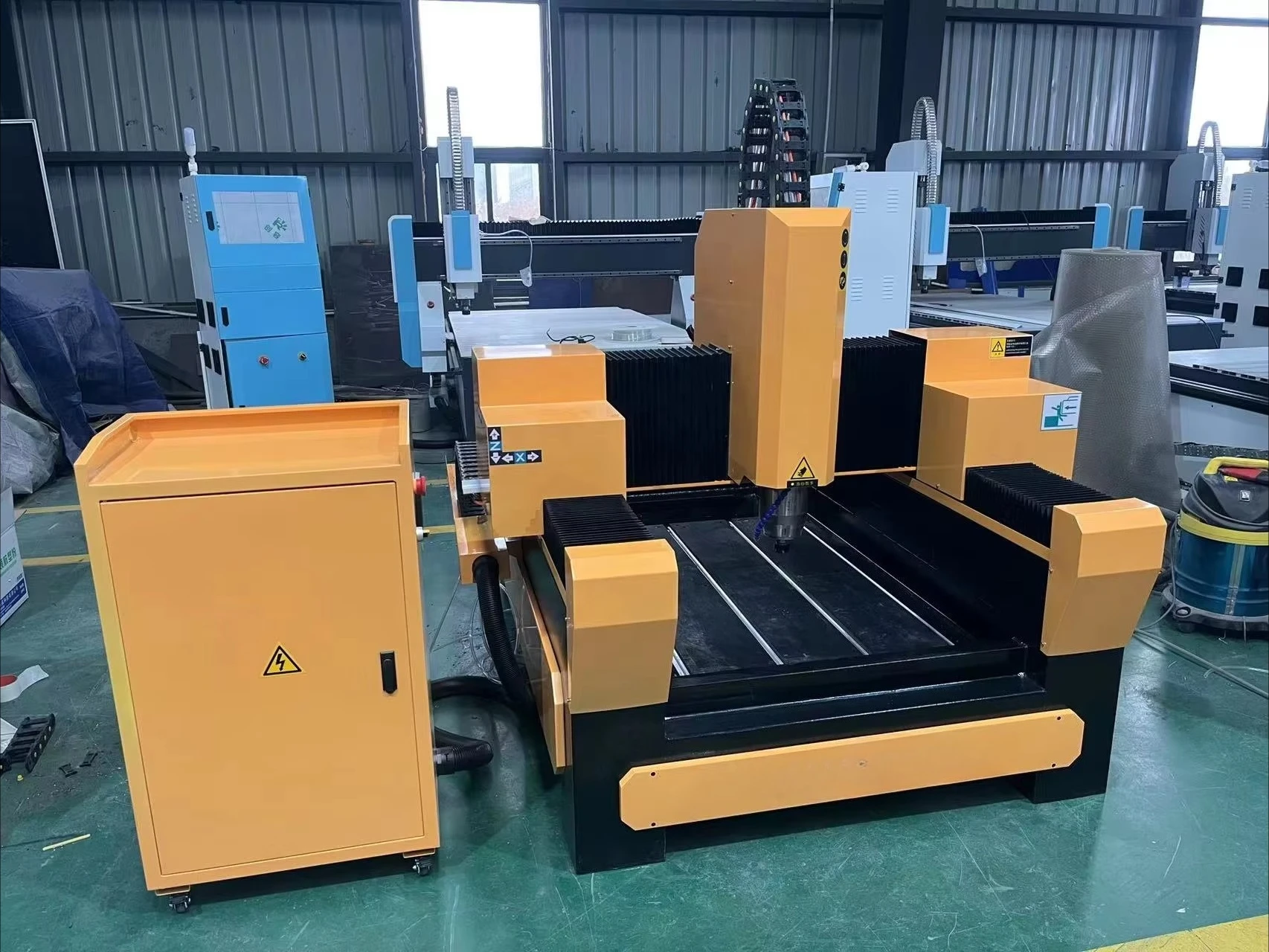 Marble Stone 3d Engraving Cnc Machine CA-6090 Heavy Duty Frame Cnc Carving Router Machine for Stone