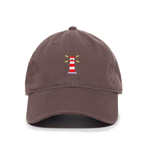 Lighthouse  Baseball Cap Cotton Adjustable Dad Hat
