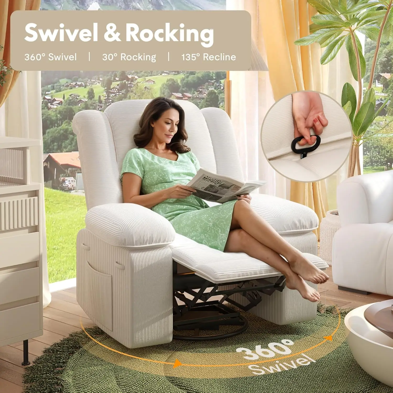 Thumbnail 4 - #3 Latest Swivel Lounge Chairs Offers