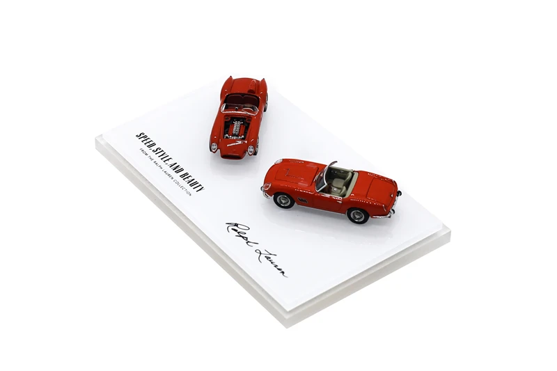 GFCC 1:64 California & 250  Testa  / 275 Two Cars Set Alloy Vehicle Collectible Car Model