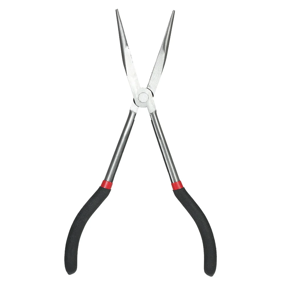 11 Inch Long Nose Pliers Sharp Nose Plier 45 Steel Wire Cutter Plier Jewellery Making Tools Hand Tool 280 * 60 * 14mm