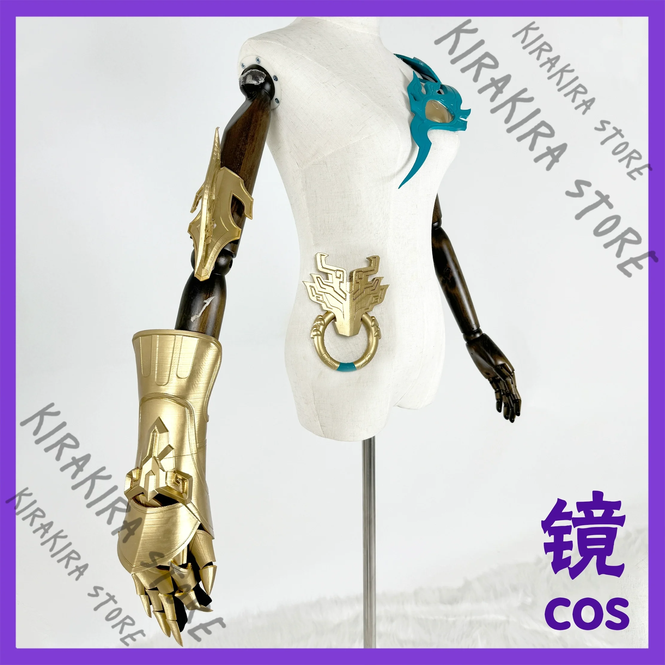 

Honkai: Star Rail Dan Heng Cosplay Prop Arm Armor Accessories Comic-con Glove 3D Equipment Model Kit Figurine Hallowmas Ornament