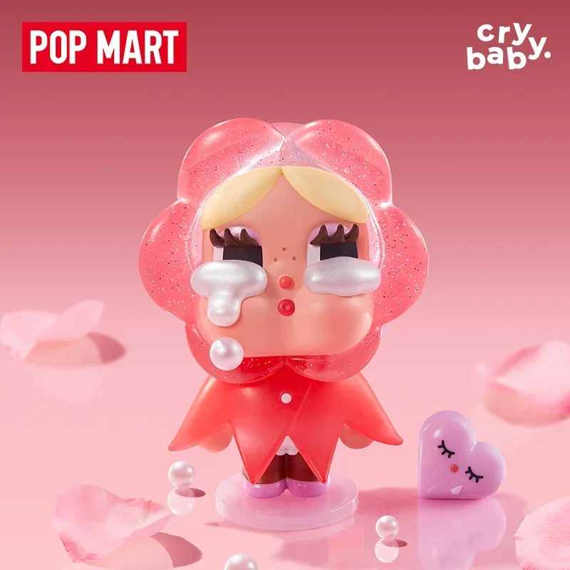 POP MART CRYBABY CRYING FOR LOVE Series Blind Box Anime Action Figure Guess Bag Ornament Figurines Home Decor Dolls Model Gift