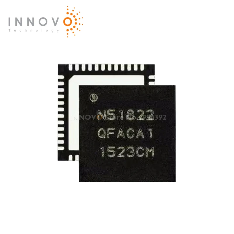 2PCS NRF51822-CDAB NRF51822-CDAB-R NRF51822-CDAB-R7 NRF51822 DFN-10 New original