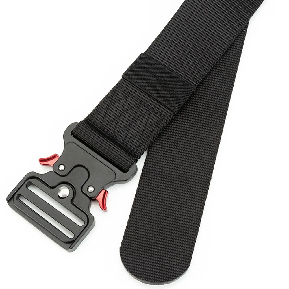 Ceinture Dulbelt en Alliage de Zinc à Dégagement Rapide pour Homme, Environnement de Fixation, Rap-Duty, Taille Plus, 50mm de Largeur