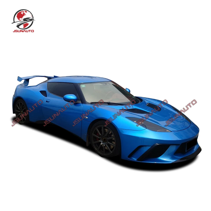 High Quality Front Bumper For Lotus Evora GTE Style Rear Bumper Side Skirts Spoiler Carbon Fiber Body Kit For Evora S 400 410