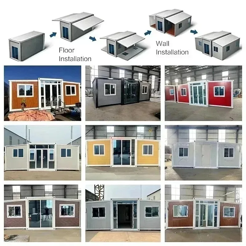 YG Premium Container House and Modern Mobile House 20ft 30ft 40ft Expandable Modular Luxury Prefab Villa
