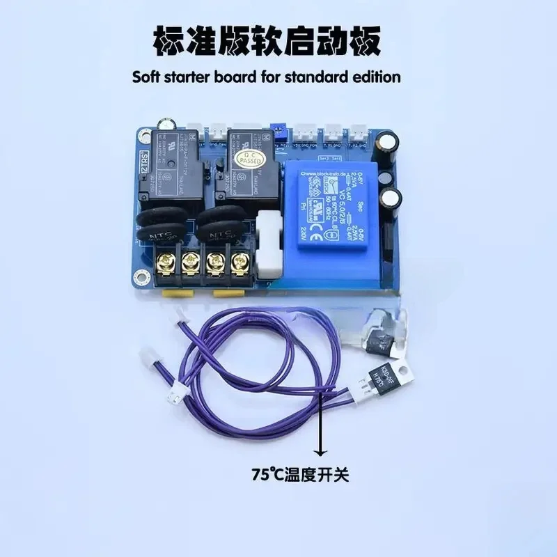 Class A Amplifier Power Supply Delay Soft Starter Temperature Board