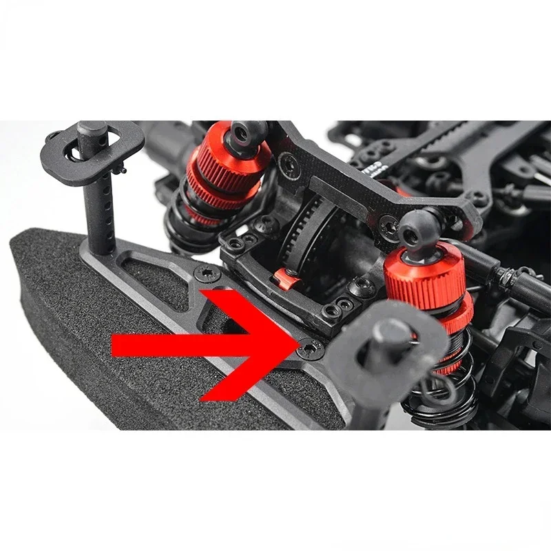 E-Star Hub 4 PCS FALCON 1:10 1/10 Model RC Cars Accessories Car Shell Column Cushion Car shell Scratch-proof Gasket