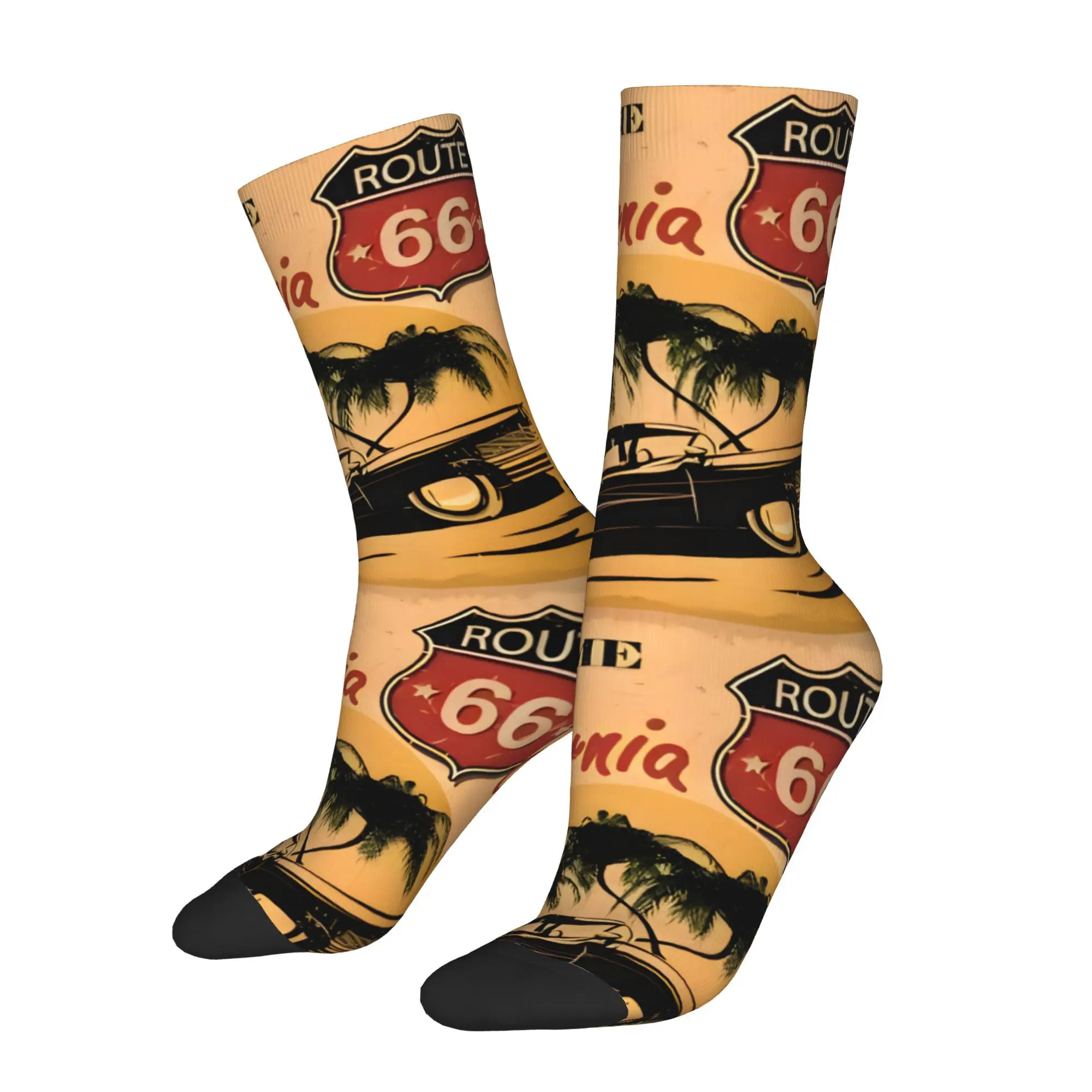 

Забавные мужские носки Happy в стиле ретро, винтажные бесшовные носки в стиле Харадзюку в стиле хип-хоп, подарочный узор с принтом