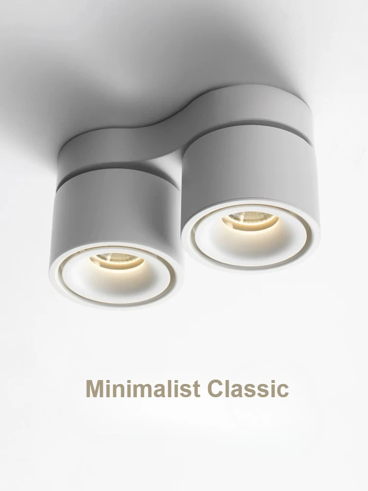 Folding Rotating COB LED Spotlights Downlights 14W 20W LED Ceiling Spot Lights AC85-265V LED Ceiling Lamps Indoor Lighting