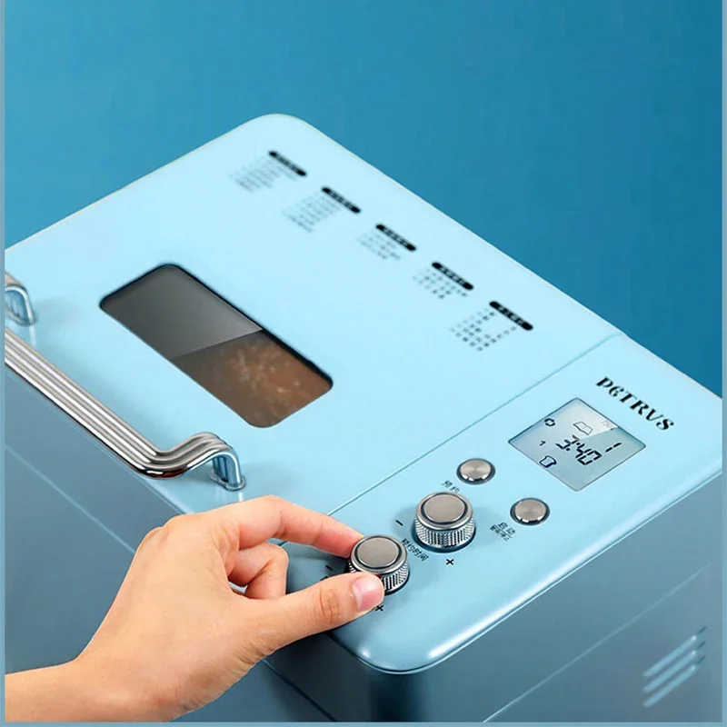 PE9709 electric bread machine Bread Maker toast kneading machine, silent sprinkling of fruit material new