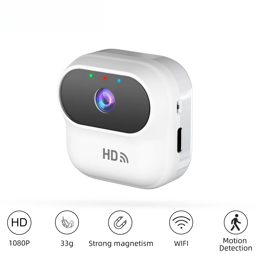

Ourlife A800 Mini Camera 1080P WiFi Smart Home Security Camera with Motion Tracking Video Surveillance Mini Camera Wifi