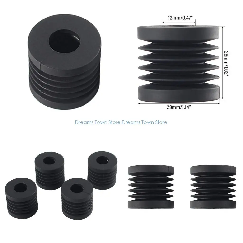 

HX6A 1/4Pcs 3D Printers Shock Absorbing Foot Pad Rubber Feet for Bambu Lab P1P P1S X1C Pad Universal Rubber Foot Anti-Slip