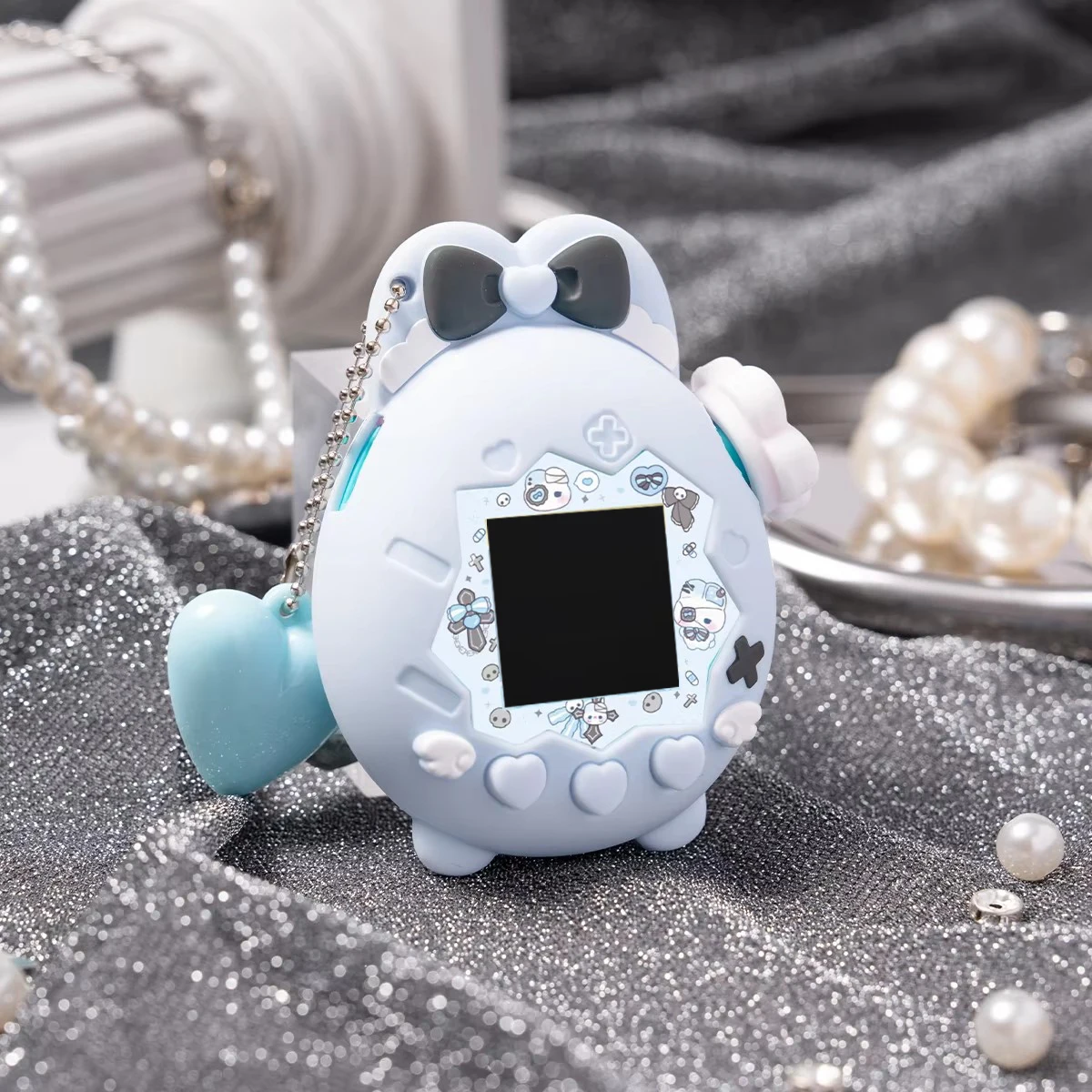 Rabbit Silicone Soft Protector Panel Sticker Skin Chain For Tamagotchi Paradise Protective Case Button Cap Cover Accessories