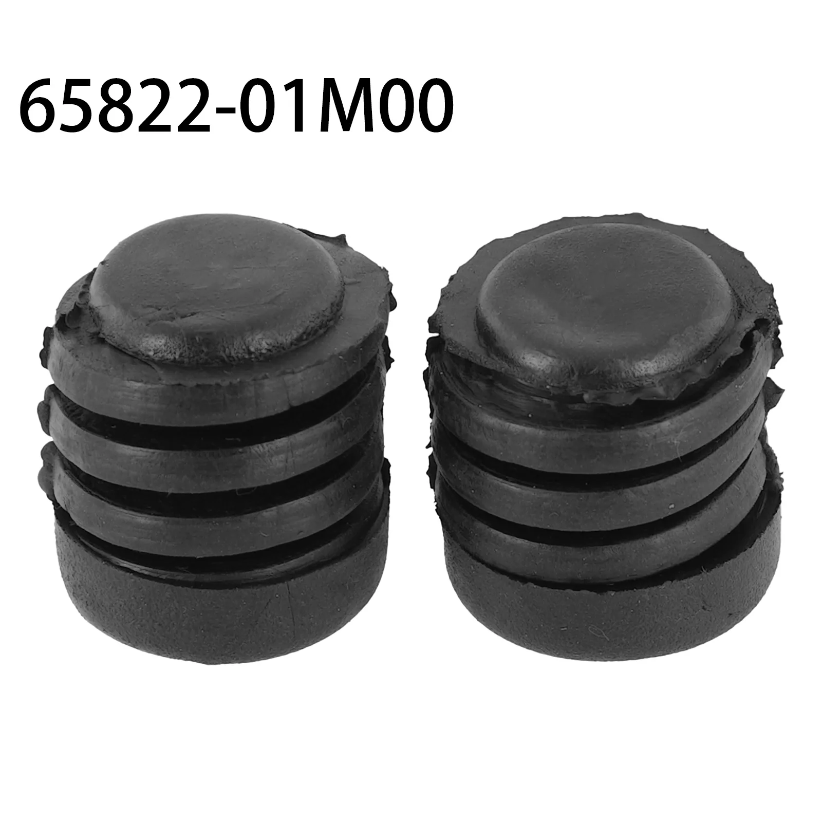 2Pcs 자동차 내부 후드 스톱 버퍼 범퍼 65822-01M00 62840-D0100 62840-V0100 65823-5B000 90878-2L700 닛산 용 Altima 고무