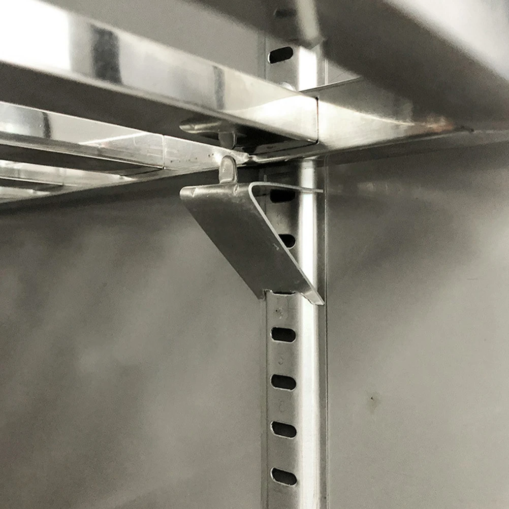 

Freezer Refrigerator Clips Stainless Steel Buckle Rack Shelving Supports Fridge Clip Hooks Cooler Storage