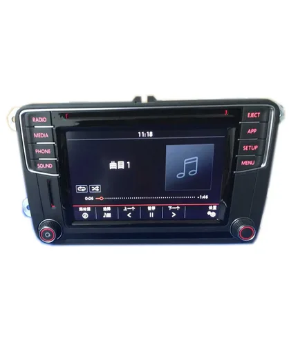 Imagen 2 del producto Pantalla táctil de 6,5 pulgadas y 40 pines para VW Golf Polo Jetta Passat CC Tiguan Caddy Amarok Radio de coche reproductor Multimedia de navegación