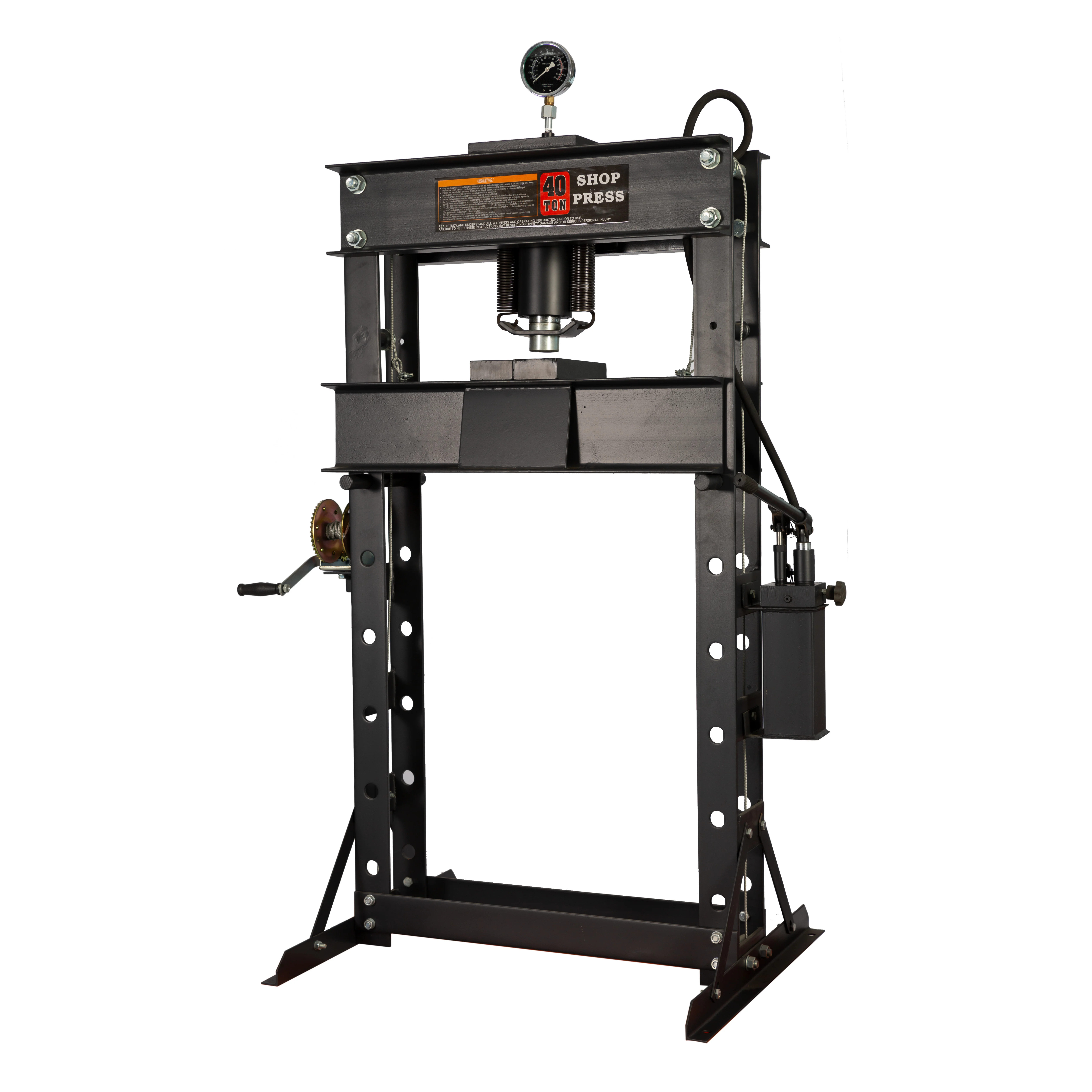 CE Certificated 50 Ton Hydraulic Shop Press Gantry Hydraulic Press with High Quality and Low Price Workshop