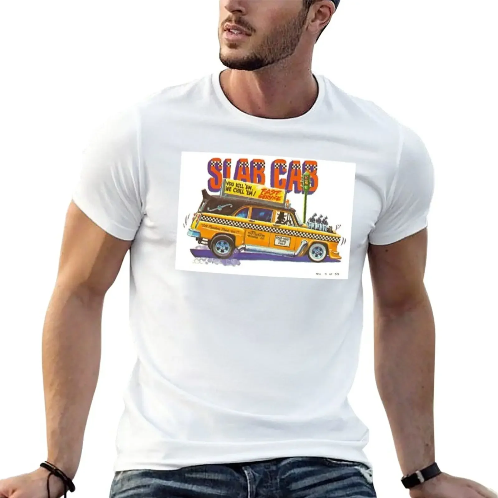 New #5 Slab Cab, Weird Wheels T-Shirt plus size clothes plus size tops boys whites mens t shirts top quality