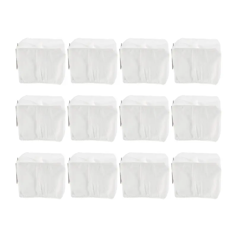 PZHI-12 Pcs For Roidmi EVE Plus Robot Vacuum Cleaner Parts Dust Bag Garbage Storage Bag Replacement Accessories