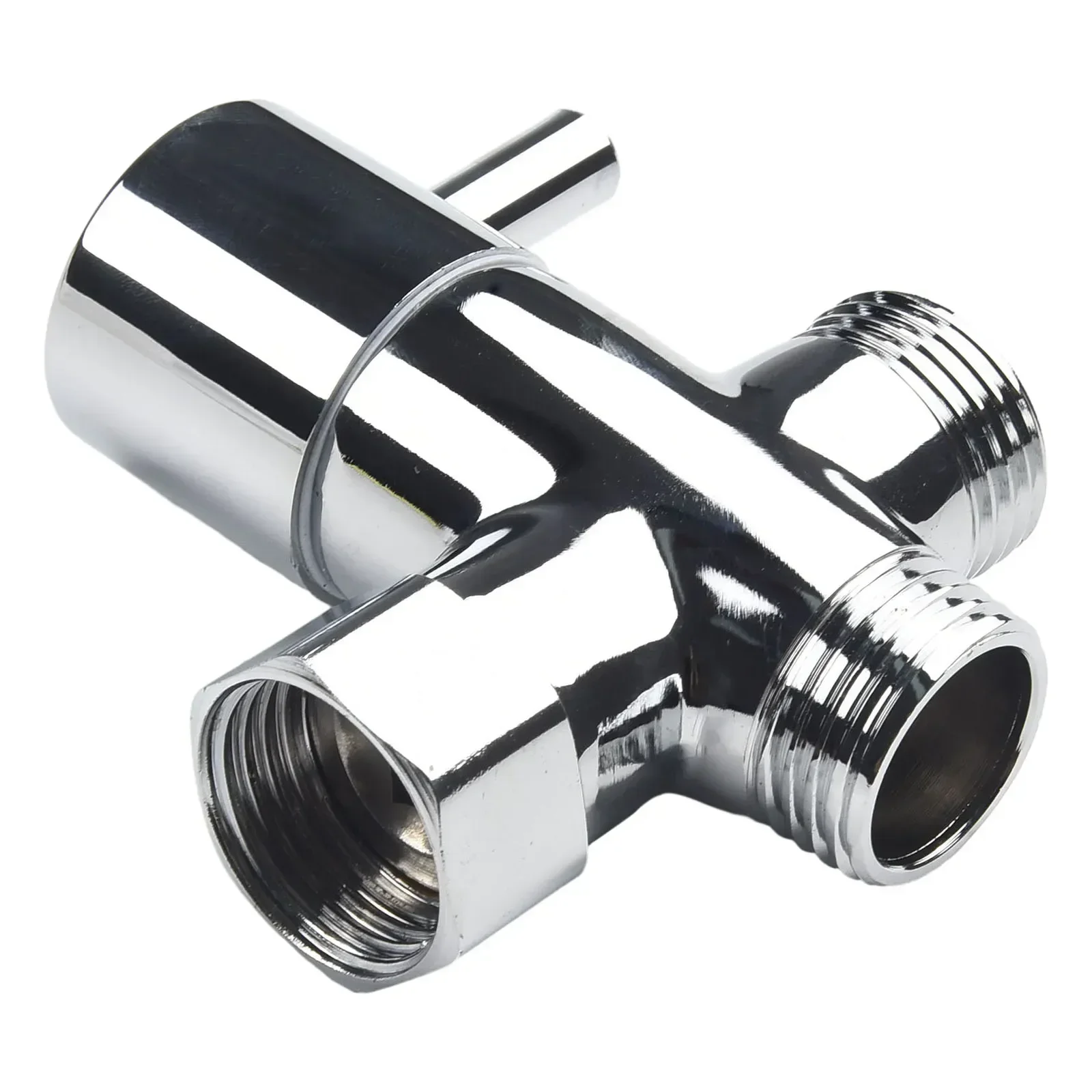 Shower Diverter Valve G1/2 Interface 3 Way Split Anti Leak Design Longevity & Durability Modern Design Fits Kitchen & Bathroom