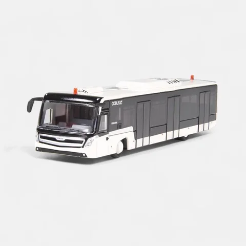 NZG 1:87 Scale Cobus S 3000 Airport Bus Simulation Alloy Model Vehicle Toys Display Gift Decoration Collection
