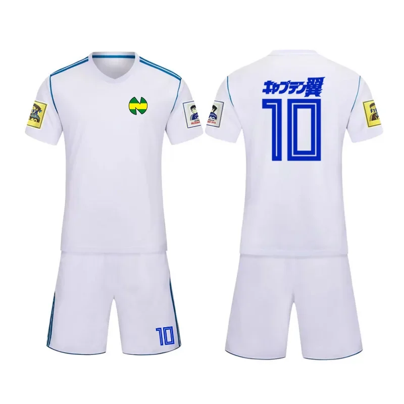 Captain Tsubasa Hayato Hayata Makoto Football Jersey Set for Children