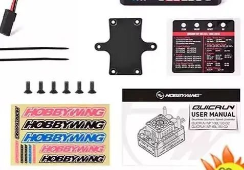 

HOBBYWING WP 8BL150 G2 3-6S Waterproof Speed Controller Sensorless Brushless ESC for 1/8th RC Car