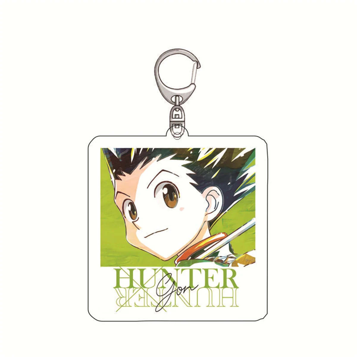 Anime Acrylic Keychain- HUNTER×HUNTER Cartoon Character Pendant, Suitable for Bags and Keys,cosplay gifts Perfect Gift for Fans
