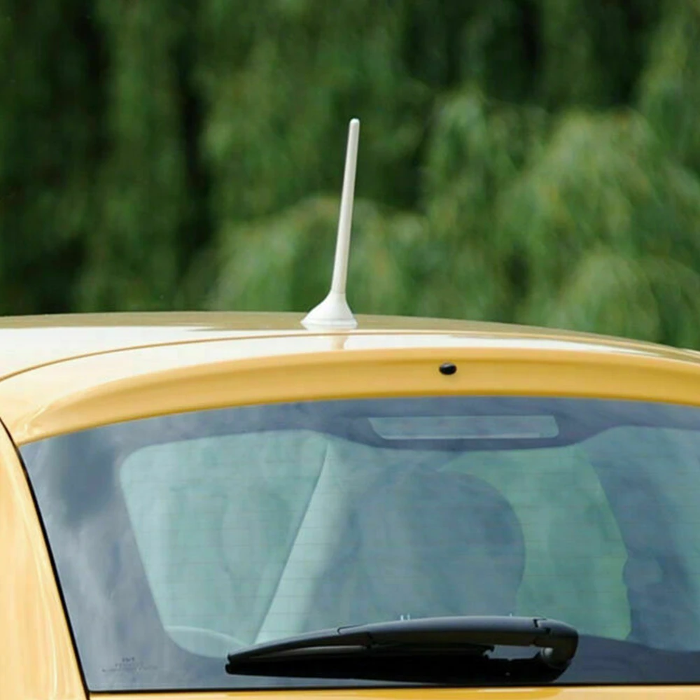 

New For Fiat 500 Colour Therapy White Aerial Antenna Mast 52019354 52043709