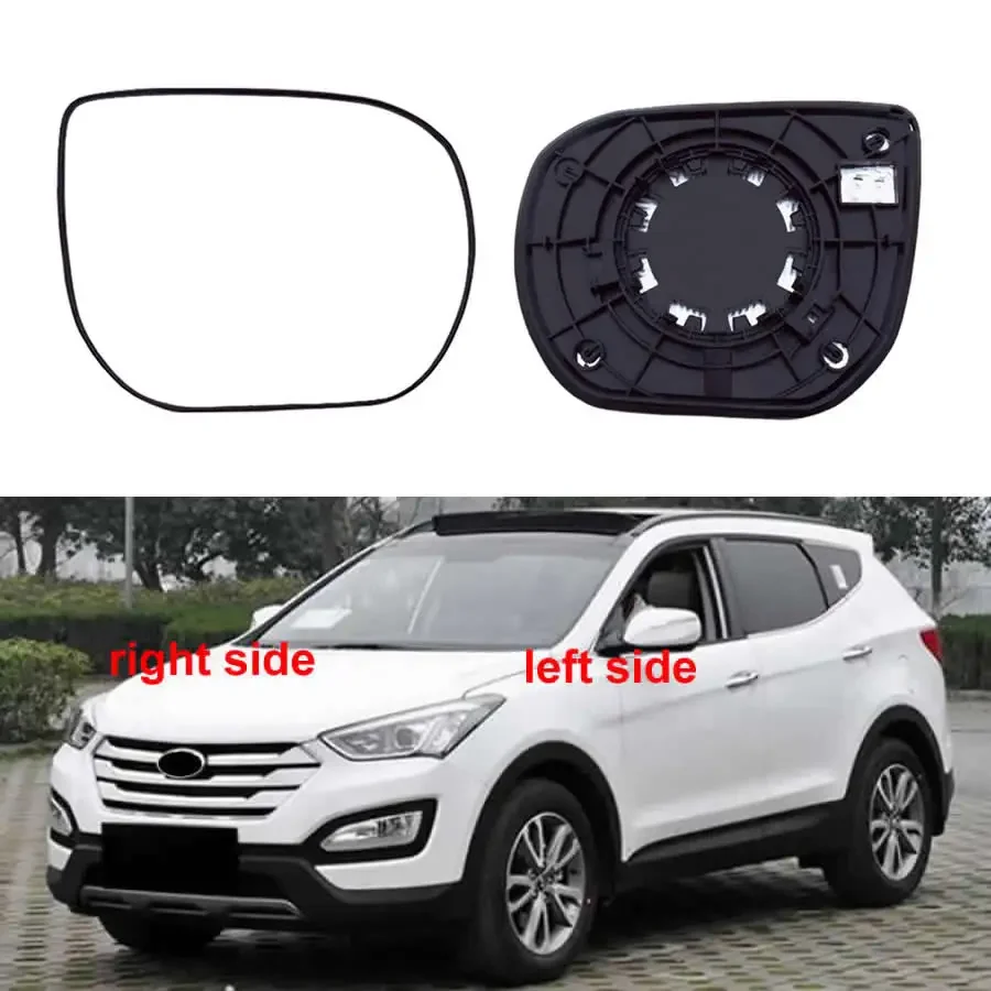 

For Hyundai Santa Fe IX45 2013 2014 2015 2016 2017 Replace Car Rearview Mirrors Glass Outside Door Side Mirror Lens with Heating