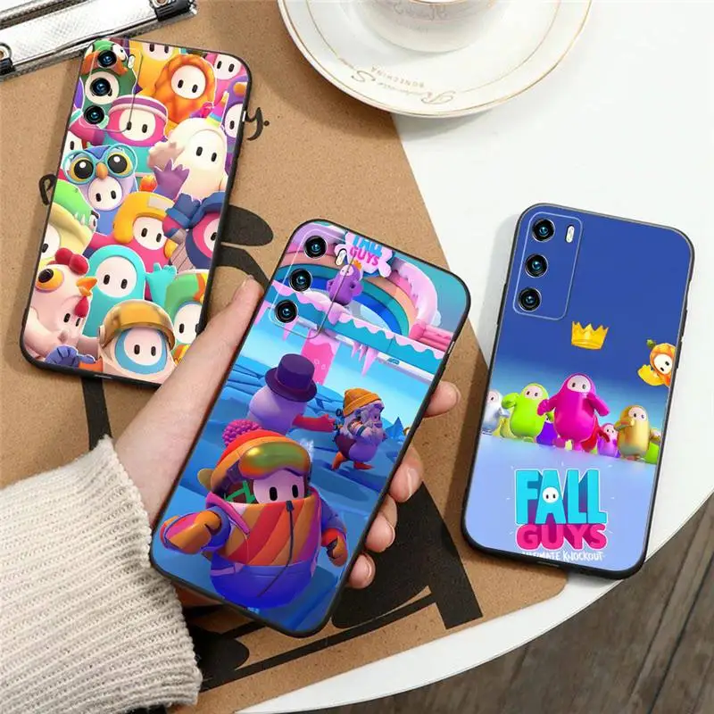 G-game Fall Guyss Phone Case For Honor 70 60 50 30 V30 7A Pro 20 10 Lite 7C 9X 10I 8X 8S 20I Psmart Z Soft Cover