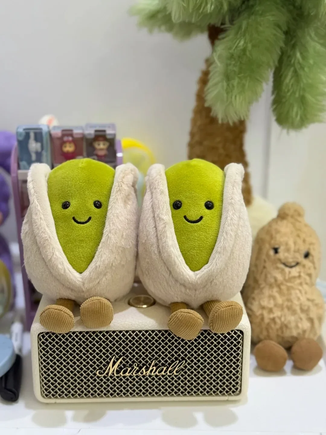 

For Jelly Cat New product Amuseables Horatio Pistachio Plush Doll With Gift Home Decoration Holiday Gift Interactive Toy
