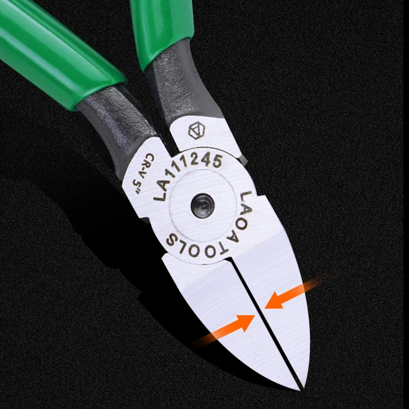 LAOA CR-V Plastic pliers Side Cutter 4.5/5/6/7inch Jewelry Cutters Electrical Wire Cutting Snips Electrician tool Hand Tools