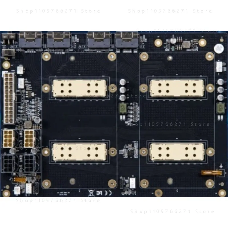 AOM-SXMV Simplified 300G NVLink Dual Card Bridge for V100 SXM2
