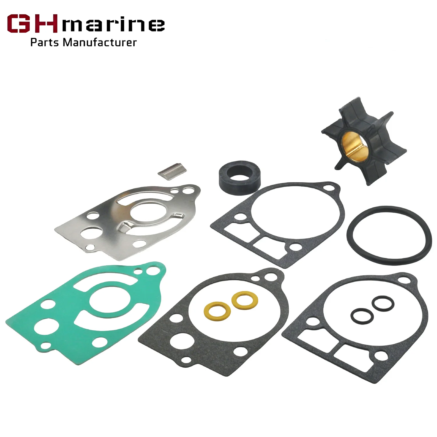 47-89983Q1 89983T1 89983T2 Marine Water Pump Rebuild Service Impeller Kit for Mercury Mariner 30 35 40 45 50 60 70 HP Engine